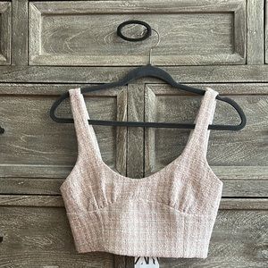 Brand New - with tags - Zara textured corset top